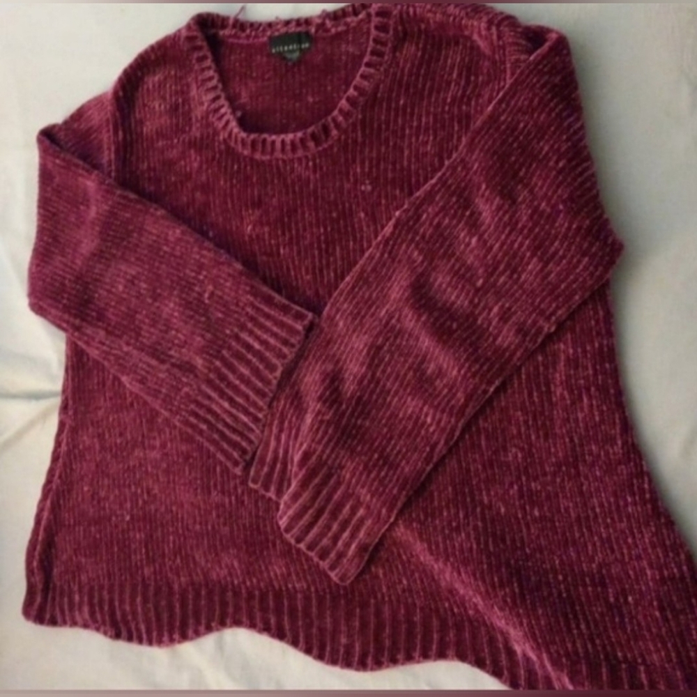 Velvet Heart Women's Knit Sweater - Deep Purple